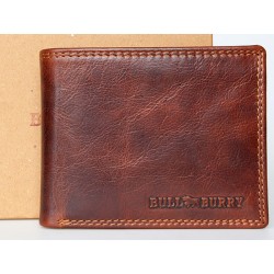 Celokožená peněženka Bull-Burry s ochranou dat na kartách (RFID)