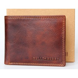 Celokožená pánská peněženka Bull-Burry s ochranou dat na kartách (RFID)