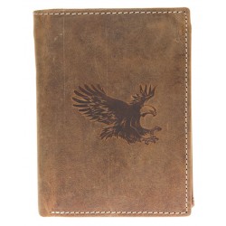 Kožená peněženka The wild force s orlem