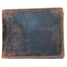 Celá kožená peněženka Pedro z pevné hovězí kůže vintage s ochranou dat na kartách (RFID)