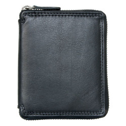 Malá kapesní peněženka na kovový zip s ochranou dat (RFID)