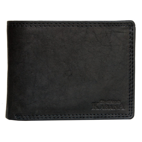 Celá kožená peněženka Kabana s klasickým uspořádáním s ochranou dat na kartách (RFID)
