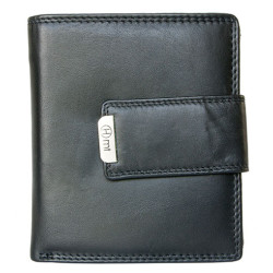 Široká a prostorná kožená peněženka HMT