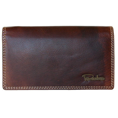 Klasická prostorná celokožená peněženka Pedro z bytelné přírodní kůže
