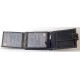 Velmi tmavě šedá kožená peněženka Wild Tiger