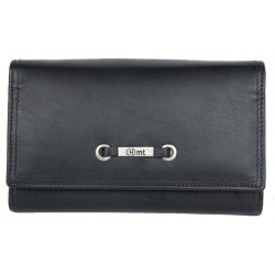 Černá dámská kožená peněženka HMT