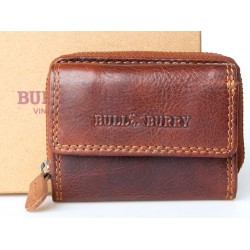 Luxusní maličká kožená peněženka Bull Burry s kapsičkou na drobné