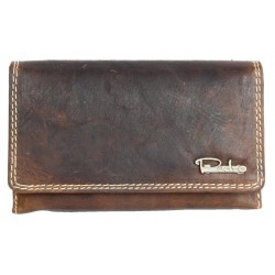 Klasická prostorná celokožená peněženka Pedro z bytelné přírodní kůže
